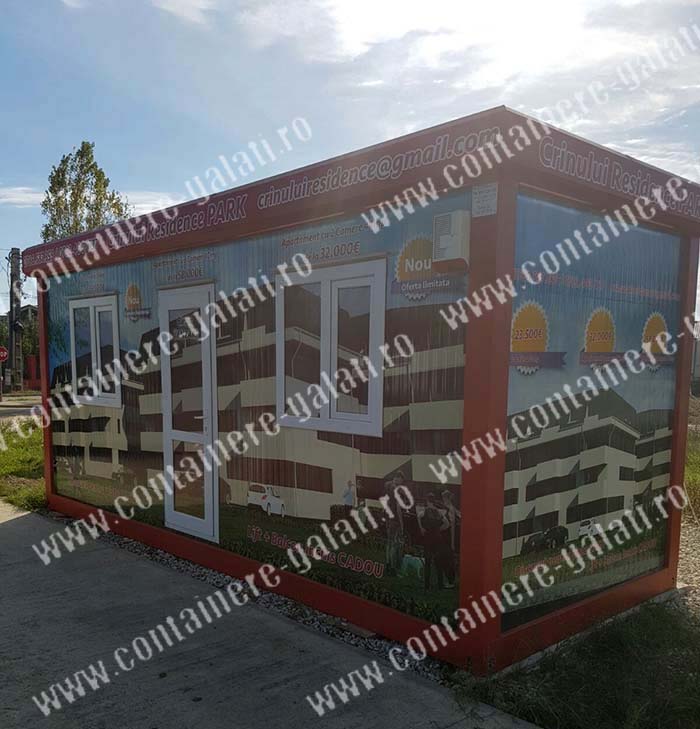 containere magazin chiosc Vrancea